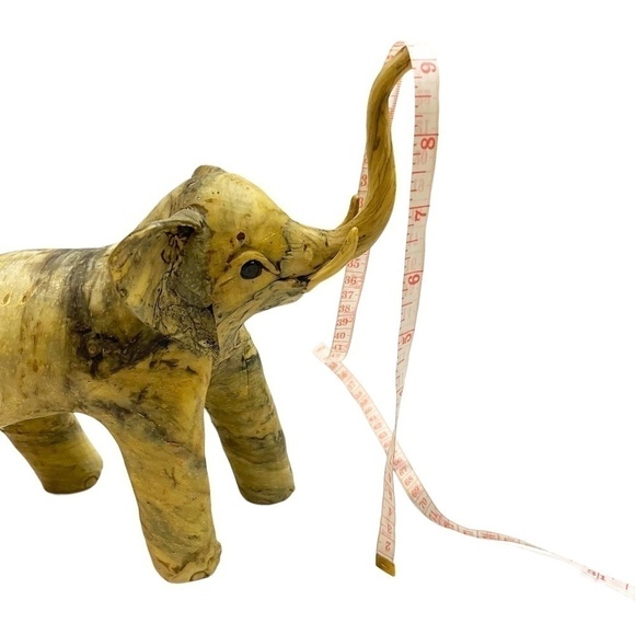 Vintage Philippines Elephant Figurines made of Crushed Oyster Shells🤍 - Picture 9 of 9